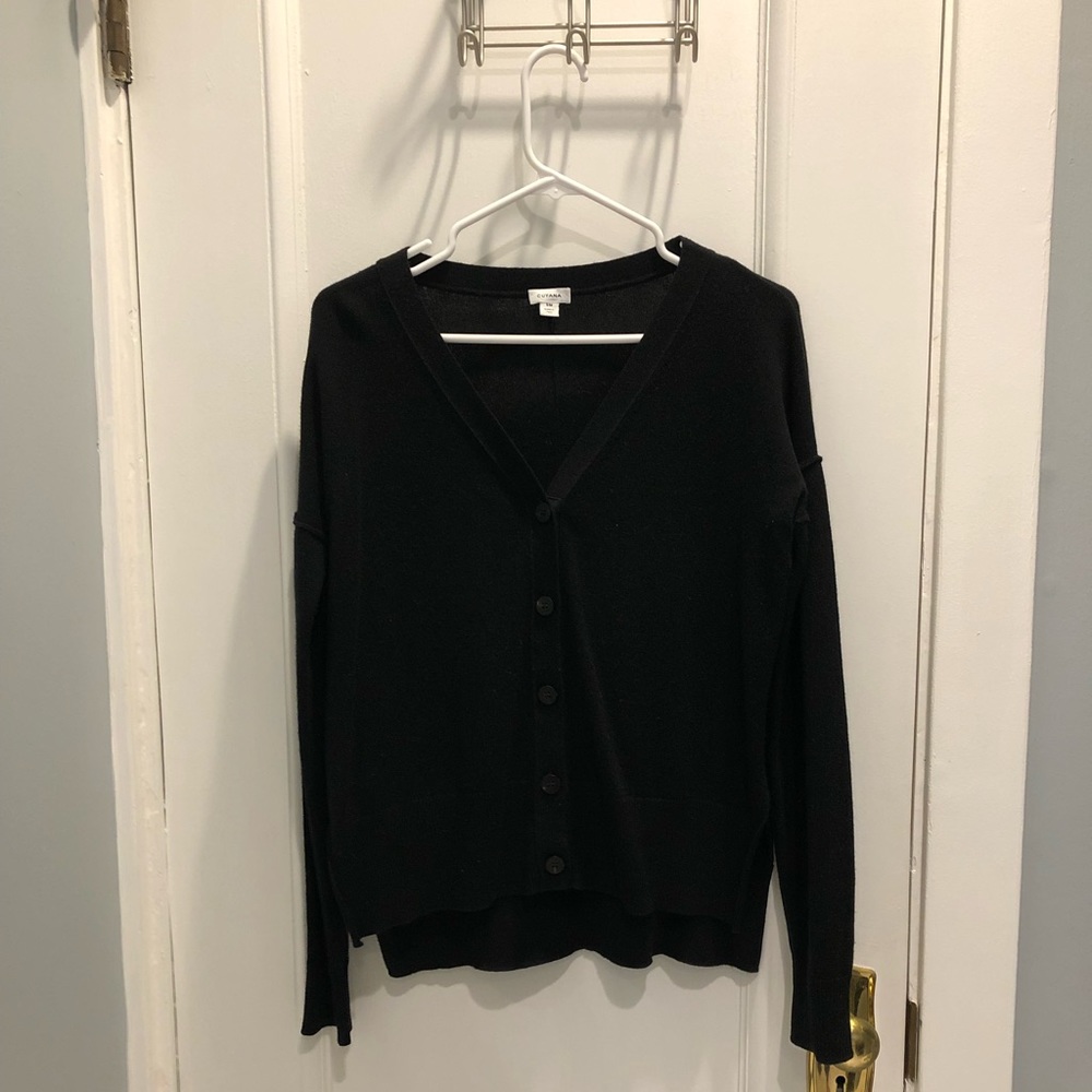 Cuyana Cashmere Wool Cardigan Size S